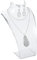 Schmuck Display Rack, Schmuck Schaufensterpuppe Büste Halskette Büste Display Halter Ständer, Halskette Ohrringe Display Ständer Mannequin Modell Shop Schmuck Rack (Transparent)