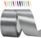 Grau 50mm Satinband 23 Meter, Polyesterband, verschönern Sie Ihre Bastelarbeiten und Feiern, ideal für Geschenkverpackungen, Dekorationen, Hochzeitsautoband, Bänder zum Basteln