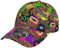 Fxuyyok 80er 90er Jahre Retro Party Design Hüte Herren Damen Baseball Cap Hut Verstellbare Hüte Erwachsene, Siehe Abbildung, One size