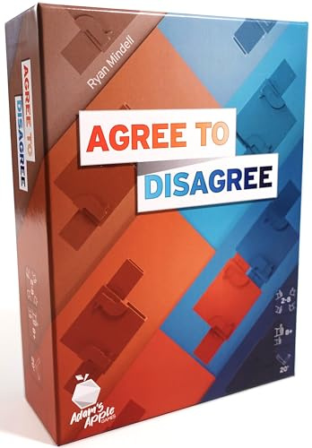 Agree to Disagree - The Icebreaker Game Where Nobody Wins if Everyone Agrees - Fun Party Game for Coworkers, Families, or Friends Fun or Real Talk Gamified for 2 to 8 Players.
