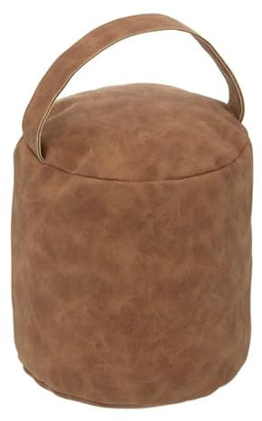 Atmosphera Créateur d'intérieur - Cale Porte avec Poignée Be Vintage 15cm Marron