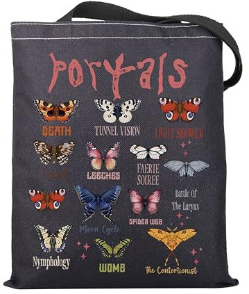 AKTAP Sänger Tote Bag, Canvas Tragetasche, 37x32x14.56 cm, Beige, Wasserresistent, Damen, Erwachsene, Frauen, Singer Fan Geschenk