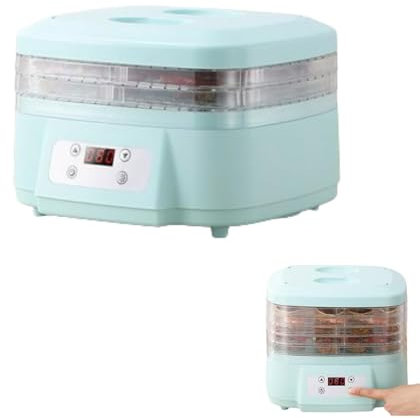 TMXKOOK Compact Food Deidrator per Candy & Snacks - Mini asciugatrice per Uso Domestico - Preserva Le tue prelibatezze con Questo asciugacapelli