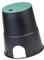 Sharplace Sprinkler Ventilbox Tragbare Box für unterirdische Ventile im Garten