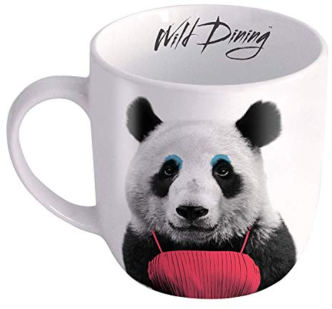 Mustard Wild Dining Kaffeebecher - Panda