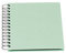 Rössler 1329452655, S.O.H.O. Album Fotografico Wire-O 180 x 180 mm, 60 Pagine Nere, Menta, 1 Pezzo