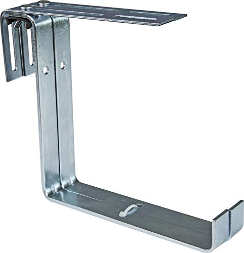Windhager Support pour jardinière - Facile à régler - Couleur : galvanisé