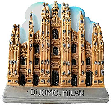 3D Duomo Mailand Kathedrale Italien Kühlschrank Magnet Souvenir Geschenk Home & Kitchen Dekoration Magnetaufkleber Mailand Kathedrale Italien Kühlschrank Magnet