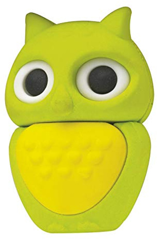Westcott E-66066 Green 3D Eraser Owl 2 x 3 x 4 cm