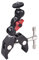 Clamp Mount with Super Clamp and 360 Degree Rotating Mini Ball Head, Cool Ballhead Arm Super Clamp Mount Multi-Function Double Ball Adapter with Bottom Clamp
