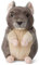 WWF Plüsch 00927 - Plüschtier Chinchilla, lebensecht gestaltetes Kuscheltier, ca. 17 cm groß, wunderbar weich und kuschelig, Handwäsche möglich