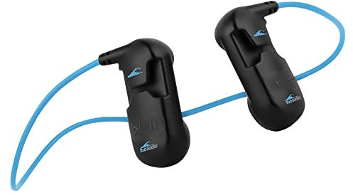 H2O Audio SONAR Waterproof Bone Conduction Open Ear Headphones - MP3 for Swimming & Bluetooth for Poolside Listening