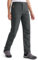 Libin Damen Wanderhose Thermohose Gefüttert Winter Outdoorhose Warme Softshellhose Wasserdicht Winddicht Skihose Trekkinghose, Grau XL