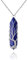 VIBILIA Healing Crystal Necklace Tree of Life Wire Wrapped Natural Stone Point Pendant Necklace Hexagonal Reiki Spiritual Quartz Gemstone Jewelry for Women Men, copper alloy, Lapis Lazuli