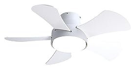 FABRILAMP Ventilador 25w Dc Blanco Gregario 5 Aspas Rev. Blanca/haya 6 Vel. 3000-4000-6000k 82D Remoto,memoria y Temporizador