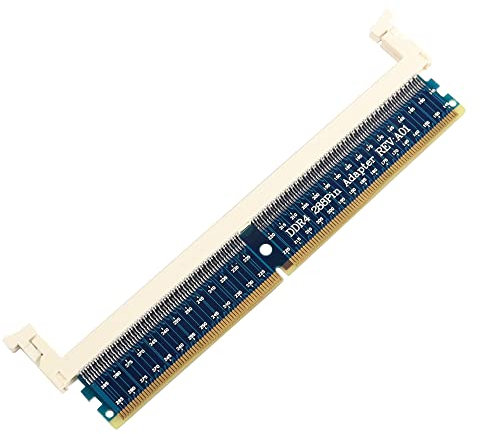 GINTOOYUN DDR4 Test Protection Card Memory Stick DDR4 Test Protection Card DDR4 Slot Adapter Card with Ear Clips(DDR4)