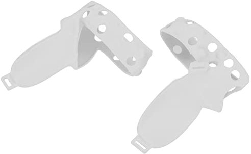 Touch-Controller-Griffhülle für Quest 2 Anti-Wurf-Griff Silikon-Schutzhülle mit Verstellbarem Knöchelriemen (Grau)