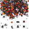 Halloween Deko Konfetti, 500 Halloween Dekoration Confetti,Fledermaus Streudeko,Spinne Tischdeko,Hexen Deko,Halloween Party Konfetti, Gespenster, Spinnweben, Sterne, Kürbisse,Horror Desktop Dekoration