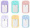 ZKSXOA 6 botellas de spray de 45 ml, pequeñas, reutilizables, mini botellas de pulverización de niebla fina,para perfumes, cuidado personal, cosmético