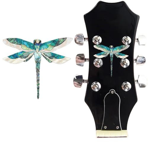 Gitarrenhals Griffbrett Aufkleber Gitarre Kopfplatte Aufkleber DIY Inlay Aufkleber Marker Für Akustikgitarre E-Gitarre