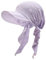 ZLYC Damen Sommer Chemo Kopfbedeckung mit Krempenvisier Vorgebundene Leichte Beanie(Zerrissen Lavendel),Einheitsgröße