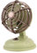 Vintage Upholstery Fan - Desktop Fan, Trendy Fan Accessories | Vista Cooling Fan with Cable Fan, High Wind Student Mini Plug-in Desktop Outdoor Retro Fan for Car, Bedroom, Office, Camping