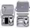 LINGHUANG Mini 3 Pro Drone Hard Carrying Case, Original Storage Case with Propeller Holder Strap Kit for DJI Mini 3 Pro, Mini3 Drone and 2 Batteries
