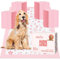 MIZOK Lot de 50 tapis de dressage jetables pour chiot - Motif fleurs de cerisier rose - 60 x 90 cm
