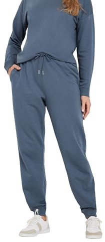 Long Tall Sally - LTS Tall Denim Blue Cuffed Joggers - Women's