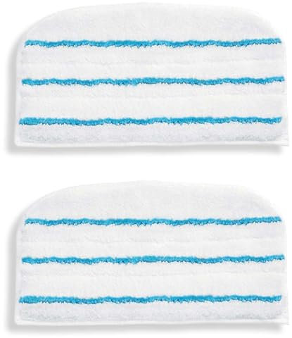 WUSJCOF 2 Pezzi Lavabili in Microfibra per Scopa a Vapore Sostituire il tessuto [scopa a vapore, steam mop, mop vapore]