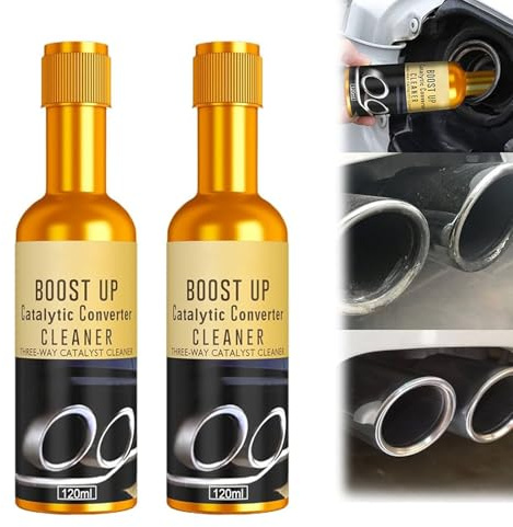2 Stücke Katalysator Reiniger Benzin, Auto Katalysator Reiniger, Reiniger Diesel, Geeignet Für Benzin, Diesel, Hybrid Reiniger, Motor Turbolader Reiniger (120ml)