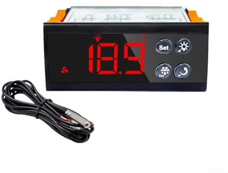 Digital Temperature Controller with Auto Switch for Optimized Cooling and Heating