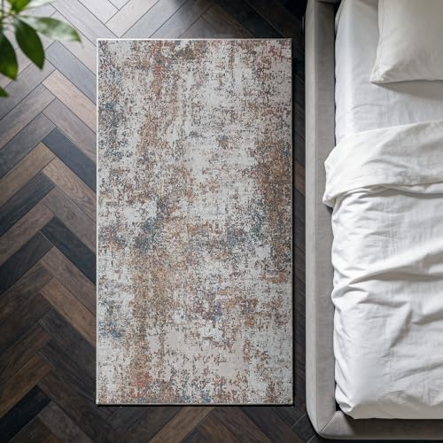 Decoranddecor Modern Kitchen Rug 80x150cm Washable Bedroom Non-Slip