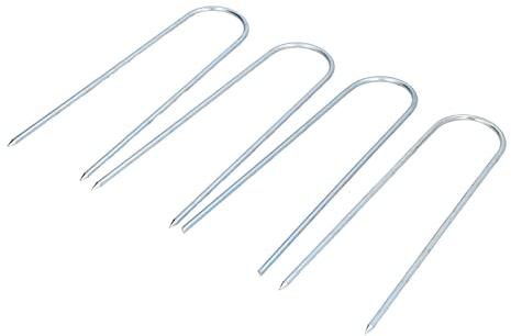 Für 4PCS, für U-förmige, Edelstahl, Garten, Nagel-Zelt-Nägel Grund nahrungsmittel, Rasen-Sicherung-Zubehör