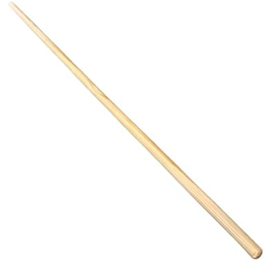 HOMESHOPA Wooden Broom Handle 120cm, 1 Pack Multipurpose Sturdy Wood Pole for Brooms, Mops & Brushes, Durable Replacement Handle for Cleaning Tools & Garden Plant Support