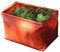 Haxnicks 2 x Garden Carrot Planter | Grow Bag Trough Planter For Planting Carrots | Pack Of 2, 45 x 30 x 30 cm | Planter140101 |, Red
