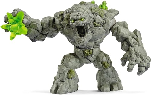 schleich ELDRADOR CREATURES | Steinmonster 70141 | schleich Monster Spielfigur mit beweglichen Armen & drehbarem Torso | detailgetreu & imposant | Geschenk für Kinder ab 7 Jahren | 20 x 9 x 12 cm