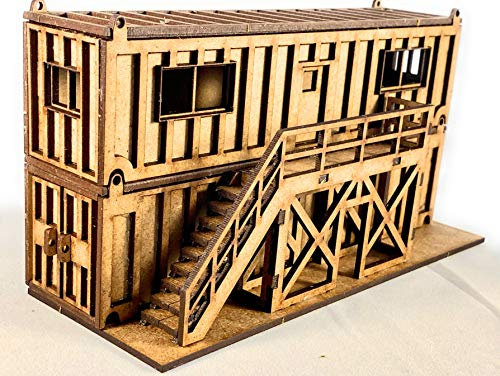 NESH OO Gauge 40 Foot Site Office & Storage Shipping Container