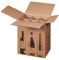 KK Verpackungen® Flaschenversandkarton | 10 Stück, Weinkarton für 6 Weinflaschen | Von DHL & UPS PTZ-zertifizierter Weinversandkarton