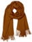 Caspar SC506 weicher warmer Unisex XL Schal einfarbig, Farbe:cognac, Größe:Einheitlich