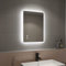EMKE LED Bathroom Vanity Mirror, 450x600mm LED Bathroom Wall Mounted Makeup Demister Mirror with Shaver Socket | Bluetooth Speaker | Touch Switch, Vertical & Horizontal