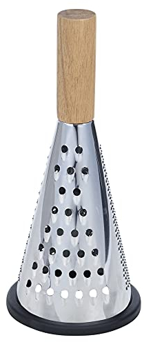 URBN-CHEF Three Sided Stainless Steel Food Grater Vegetable Slicer Conical Zester Kitchen