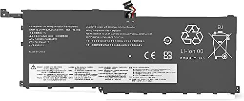 WXKJSHOP 00HW028 00HW029 01AV409 01AV438 SB10K97566 Replacement Battery Compatible with Lenovo ThinkPad X1 Yoga 1st 2nd Gen Carbon 4th Gen Series