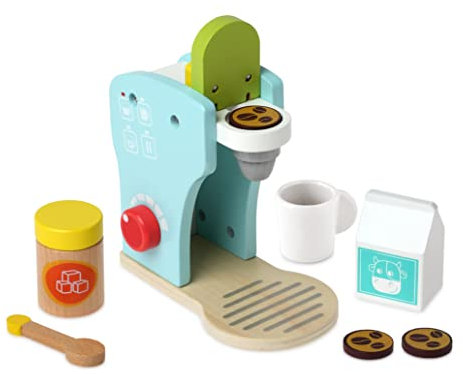 Kiokids Juguete Cafetera En Madera