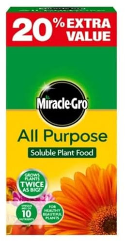 Miracle Gro All Purpose Soluble Plant Food 1kg + Free Extra with a Thank You Sticker - Grows Plants Twice as Big - With a free Plant Seed
