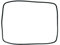 easyPART Kompatibel/Ersatz für BOSCH 00267783 Türdichtung Tür Dichtung Siemens 267783 Backofen