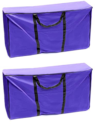 QWORK Heuballen-Aufbewahrungstasche, 420D Heuballen-Tasche, große Tragetasche, wasserdicht, faltbar, Heuballen-Tragetasche mit Reißverschluss, stärkere Griffe, Wickel-Aufbewahrungstaschen
