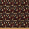 Hirsch Bär Stoff Meterware Boho Wald Plaid Polsterstoff Exotischer Stammes Wildtier Dekostoff Retro Gitter Aztekenbaum Gitter Tartan Drinnen Draußen Stoff Rot Blau 276 x 150 (HxB)