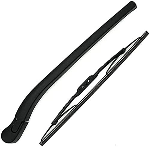 HBZYD Heckscheibe Scheibenwischer Arm & Blatt,Passt für B-MW 5 Series E61 2003-2010 Hinten Wischerarm Scheibenwischer Set