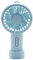 Rfeeuubft Mini Ventilador Portátil Con Base 3 Velocidades Usb Ventilador De Refrigeración Hogar Oficina Ventilador De Escritorio (Azul)